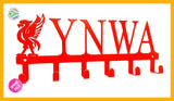 Liverpool Ynwa Liverbird Key Hook Red Key Hooks