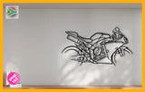 Yamaha YZF-R1 Motorcycle Detailed Silhouette Metal Wall Art Wall Art