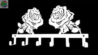 Rose Flower Key Hook Hooks