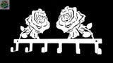 Rose Flower Key Hook Hooks