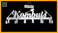 Kombuis Utensil Design Dish Cloth-Key Hook Stainless Steel Brush Finish Key Hooks