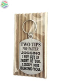 Two Tips For Faster Jogging Lady Design Single Sided Laser Engraved Key Ring-Bag Tag Key Rings