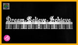 Dream Believe Achieve 72 Tier Medal Hanger Sports Medal Hangers