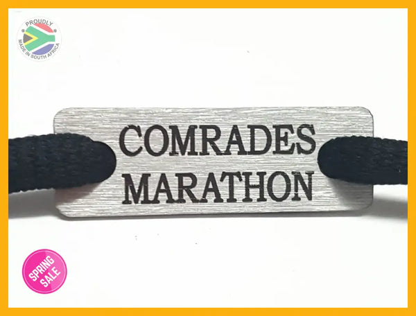 Comrades Marathon Individual Shoelace Tag Shoe Lace Tags