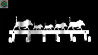 Warthog Family 6 Hook Key Home Décor