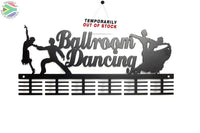 Ballroom Dancing 48 Tier Medal Hanger Black Sports Medal Hangers