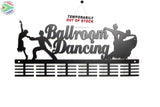 Ballroom Dancing 48 Tier Medal Hanger Black Sports Medal Hangers