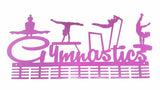 Gimnastiek Womans Artistic Gymnastics 56 Tier Medal Hanger Purple Sports Medal Hangers