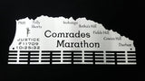 Comrades Marathon Down Run Personalised 48 Tier Medal Hanger Stainless Steel Brush Finish Sports