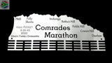 Comrades Marathon Down Run Personalised 48 Tier Medal Hanger Stainless Steel Brush Finish Sports