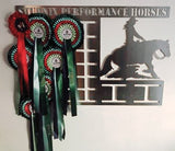 Reining & Western Mounted Rosette Hangers Horse