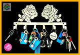 Rose Flower Key Hook Hooks