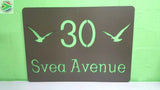 Seagull House Sign Wall Art