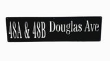 Rectangular House Signs Wall Art