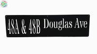 Aluminium House Sign Various Sizes Available Wall Art