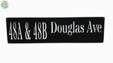Aluminium House Sign Various Sizes Available Wall Art