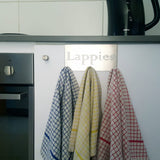 Lappies Dish Cloth Hanger Stainless Steel Brush Finish Home Décor