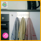 Lappies Dish Cloth Hanger Stainless Steel Brush Finish Home Décor