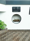Bulldog House Sign Wall Art