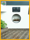 Bulldog House Sign Wall Art