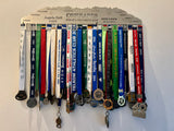 Comrades Back 2 Personalised Medal Hanger Stainless Steel Brush Finish Sports Medal Hangers
