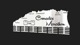 Comrades Marathon Up Run Personalised 48 Tier Medal Hanger Stainless Steel Brush Finish Sports