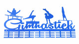 Gimnastiek Mens Artistic Gymnastics 56 Tier Medal Hanger Blue Sports Medal Hangers