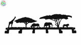 Animals Under The Acacia Trees Accessories Hooks Home Décor