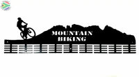 Mountain Bike Mountain 72 Tier Medal Hanger Black Sports Medal Hangers