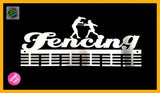 Fencing 48 Tier Medal Hanger Sports Medal Hangers
