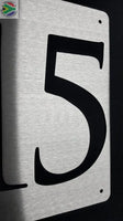 House Number Sign Wall Art