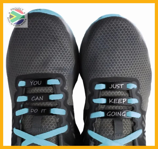Just Keep Going You Can Do It Shoelace Tag Set Shoe Lace Tags
