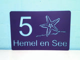 Star Fish House Sign Sign