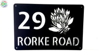 Aluminium House Sign Various Sizes Available Wall Art