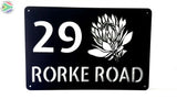 Aluminium House Sign Various Sizes Available Wall Art