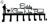 Braai Tools Personalised Hooks Black Home Décor