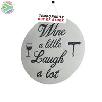 Wine Coasters Laser Etched In Stainless Steel A Little Laugh Lot