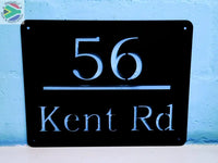 Divided Line House Sign Wall Art