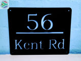 Divided Line House Sign Wall Art