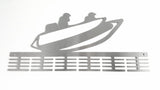 Rubber Duck Racing 48 Tier Medal Hanger Stainless Steel Brush Finish Sports Medal Hangers