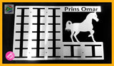 Personalized Horse Rosette Hangers