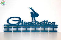 Gymnastics Male 48 Tier Medal Hanger Blue Sports Medal Hangers