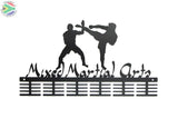 Mixed Martial Arts 48 Tier Medal Hanger Black Sports Medal Hangers