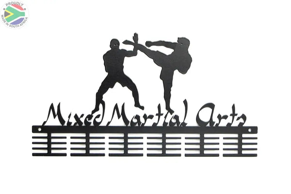 Mixed Martial Arts 48 Tier Medal Hanger Black Sports Medal Hangers