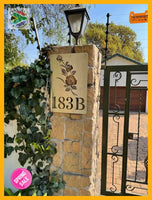 House Signs - Flower Designs