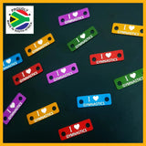 I Love Gymnastics Individual Shoelace Tag
